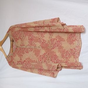 Apostrophe blouse floral 24w